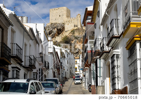 Olvera white village in Cadiz province, Andalucia, Spain 70665018