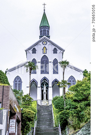 長崎県長崎市 大浦天主堂の写真素材 [70665056] - PIXTA