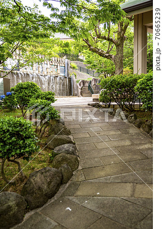 長崎県長崎市　グラバー園の風景 70665239