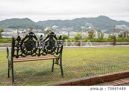 長崎県長崎市　グラバー園の風景 70665489