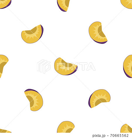 Illustration on theme big colored seamless purple plum Illustration on theme big colored seamless purple plum 70665562