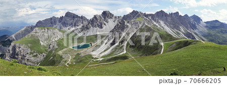 Panorama of the northern ridge of the Kalkkoegel massif 70666205