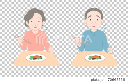 new grandma clipart with chopsticks