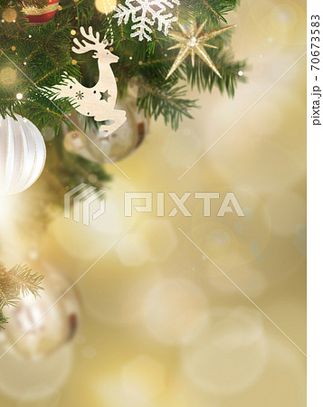 クリスマスのイメージ的な背景 - 複数のバリエーションがあります 70673583