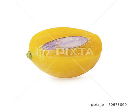 Marian plum fruit isolated on white background Marian plum fruit isolated on white background 70673869