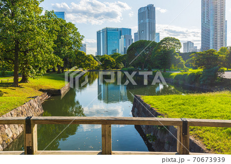 東京庭園巡り 特別名勝、浜離宮恩賜庭園 東京都中央区、汐留、 東京庭園巡り 特別名勝、浜離宮恩賜庭園 東京都中央区、汐留、 70673939