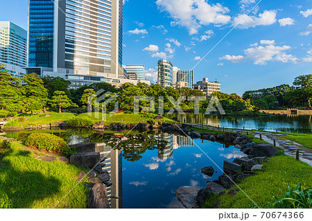 東京庭園巡り、国指定名勝、旧芝離宮恩賜庭園、東京都港区、海岸、浜松町 70674366