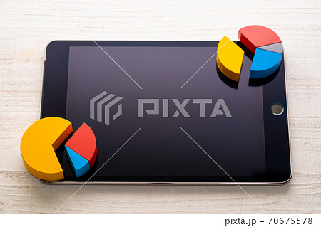 円グラフ シェア 比較 立体模型 円グラフ シェア 比較 立体模型 70675578