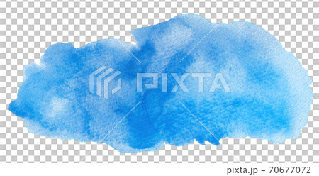 Watercolor background blue bleeding 70677072