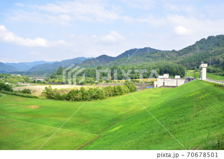 只見ダム、田子倉ダムと周辺の風景 70678501