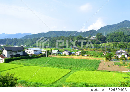 高崎駅から水上駅までの上越線車窓からの風景 70679468