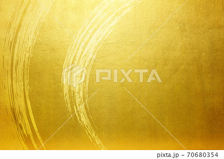 金色背景テクスチャ 70680354