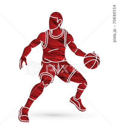 Baseball player action cartoon sport graphic - Stock Illustration  [61866357] - PIXTA