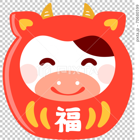 Cow Daruma Cow Daruma 70680599