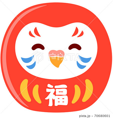 インコのだるま 70680601