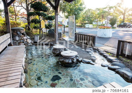 東郷池にある足湯(福禄寿の湯) 東郷池にある足湯(福禄寿の湯) 70684161