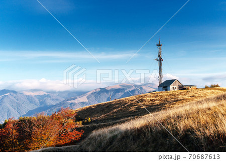 Autumn in mountain, amazing landscape 70687613