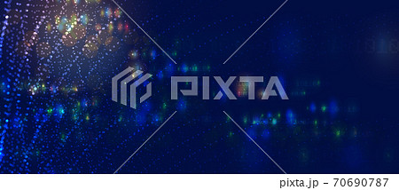 Technology data background, idea of global business solution 70690787