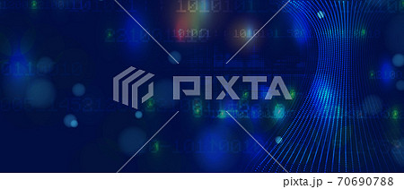Technology data background, idea of global business solution 70690788