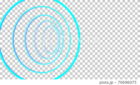 CGサークル 回転する複数のリング CGサークル 回転する複数のリング 70696075