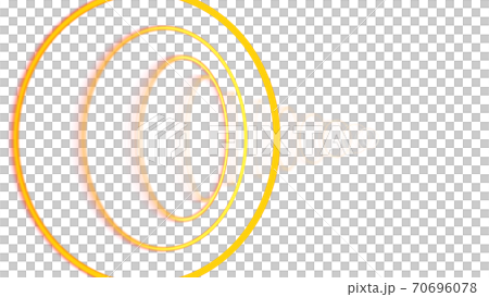 CGサークル　回転する複数のリング 70696078