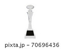 Isolated tall diamond cut acrylic awards 70696436