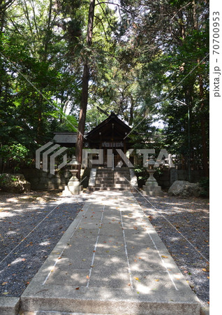 蚕ノ社(木嶋坐天照御魂神社)の拝所（京都市右京区太秦森ケ東町50番地） 70700953