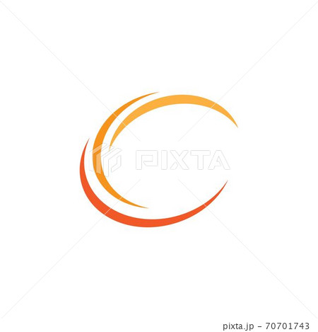 Circle ring logo and symbol vector image 70701743