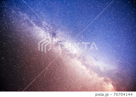 Vibrant night sky with stars and nebula and galaxy. Deep sky astrophoto Vibrant night sky with stars and nebula and galaxy. Deep sky astrophoto 70704144