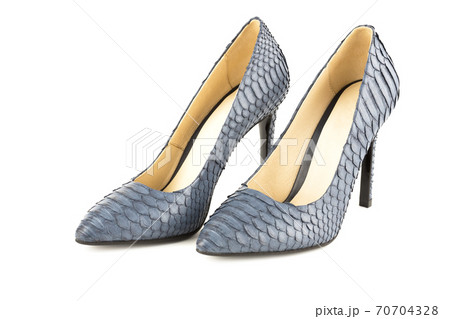 Pair of blue shoes 70704328