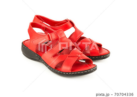 Pair of red shoes Pair of red shoes 70704336