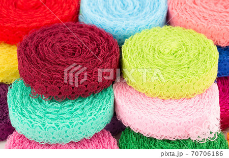Colorful lace tapes 70706186