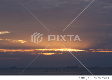 海 風景 雲 70707984