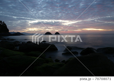 海 景色 海岸 70708071