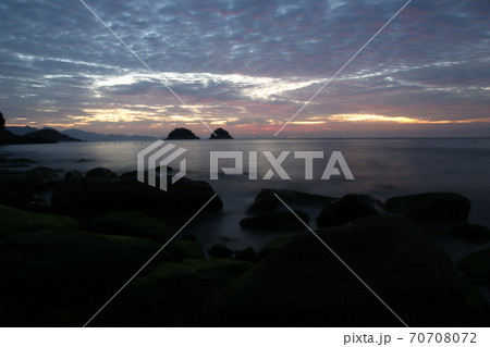 海 風景 夕焼け 70708072