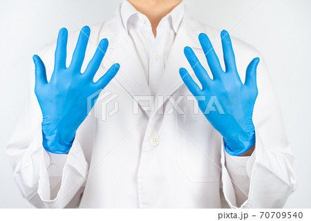 衛生 予防 手袋 70709540