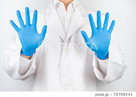 衛生 予防 手袋 70709541