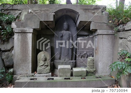 清澄庭園 石仏像 70710094