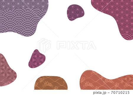 丑　年賀状　干支　背景  70710215