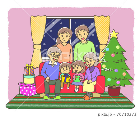 クリスマス ファミリー クリスマス ファミリー 70710273