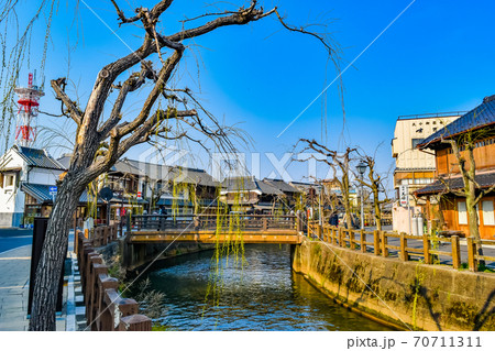 青空の下めぐる水郷の町さわら 青空の下めぐる水郷の町さわら 70711311