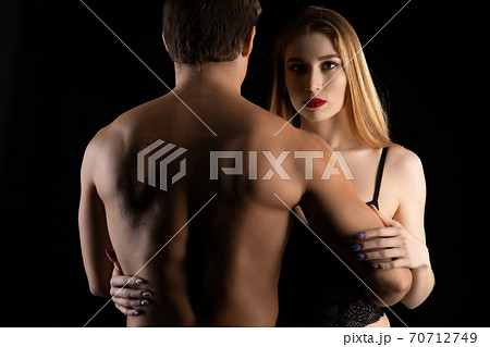 Sexy couple in love during sexual roleplay Sexy couple in love during sexual roleplay 70712749