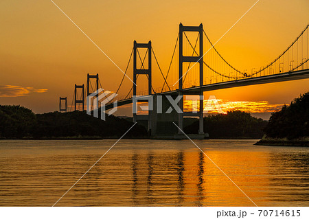 瀬戸の夕景 瀬戸の夕景 70714615
