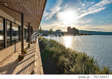 東郷池にある足湯（大黒天の湯） 70716057