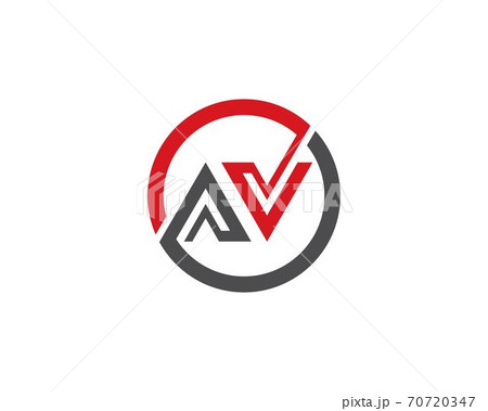 A V Letter Logo Businessのイラスト素材