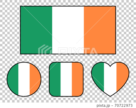 愛爾蘭國旗變化集（帶邊框） 70722973