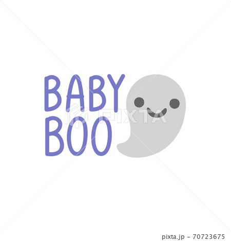 Hand drawn vector illustration of a kawaii funny ghosts, with text Happy Halloween, Boo, Trick or treat in speech bubbles. Isolated objects. Line drawing. Design concept for print, card, invitation. Hand drawn vector illustration of a kawaii funny ghosts, with text Happy Halloween, Boo, Trick or treat in speech bubbles. Isolated objects. Line drawing. Design concept for print, card, invitation. 70723675