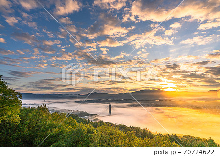 《埼玉県》秩父雲海・夜明け 70724622