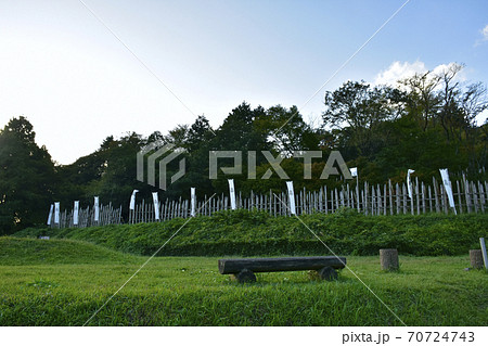 関ヶ原古戦場　石田三成陣地　笹尾山 70724743