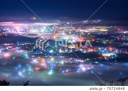 《埼玉県》秩父雲海・夜景 70724848